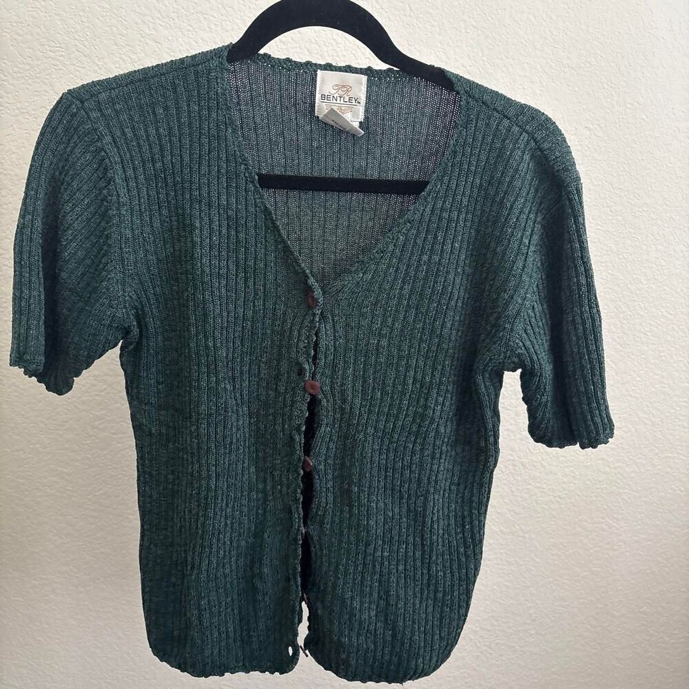 Bentley Women's Green Cardigan